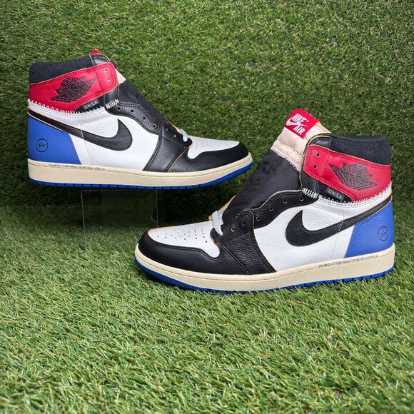 Fragment x Union LA x Air Jordan 1 Retro High OG Varsity Red Size 13 IO7847-002 main image 5